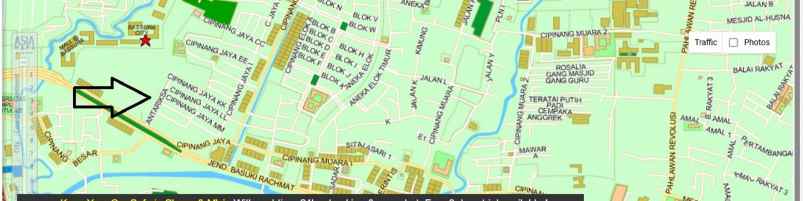 dijual rumah cipinang besar selatan