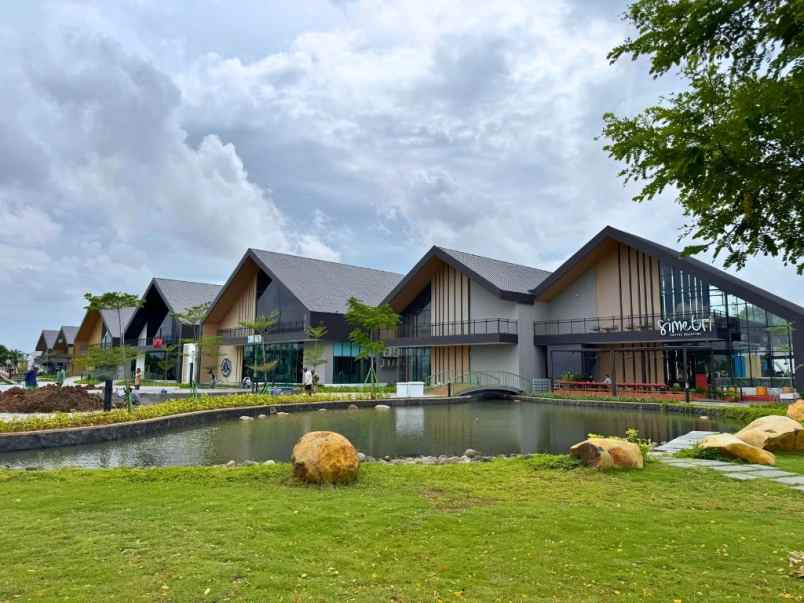 dijual rumah cluster regia scg