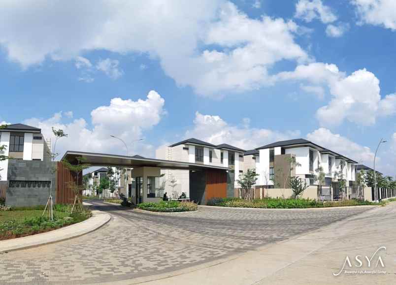 dijual rumah cluster semayang asya jgc
