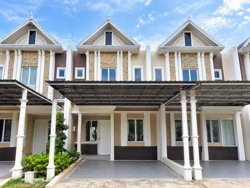dijual rumah cluster thames jgc jakarta