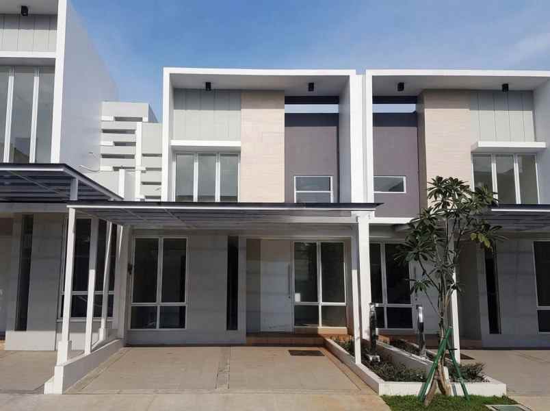 dijual rumah cluster yarra jgc jakarta