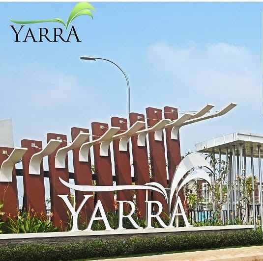 dijual rumah cluster yarra jgc jakarta