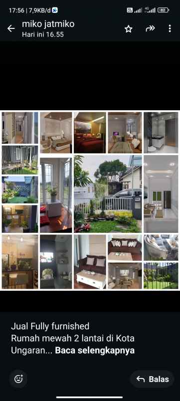 dijual rumah full furnished di ungaran kab semarang