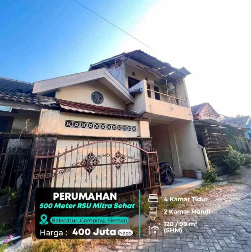 dijual rumah gamping