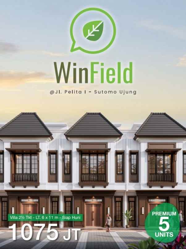 dijual rumah jalan pelita 1 sutomo