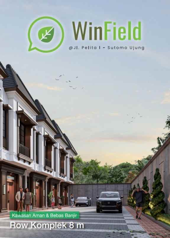 dijual rumah jalan pelita 1 sutomo