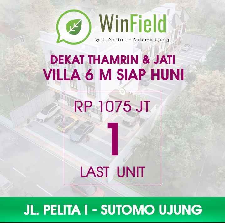 dijual rumah jalan pelita 1 sutomo