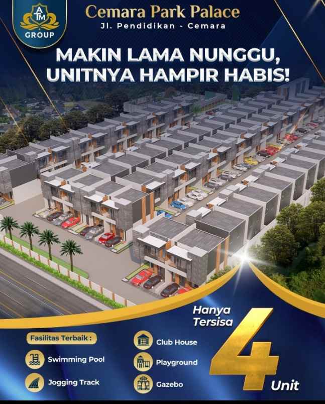 dijual rumah jalan pendidikan metal