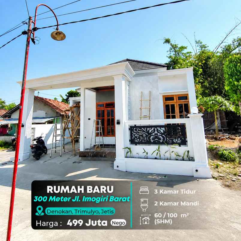 dijual rumah jl imogiri barat