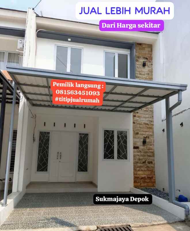 dijual rumah jl merdeka
