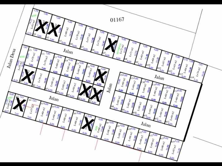 dijual rumah jl raya bunut pakis malang