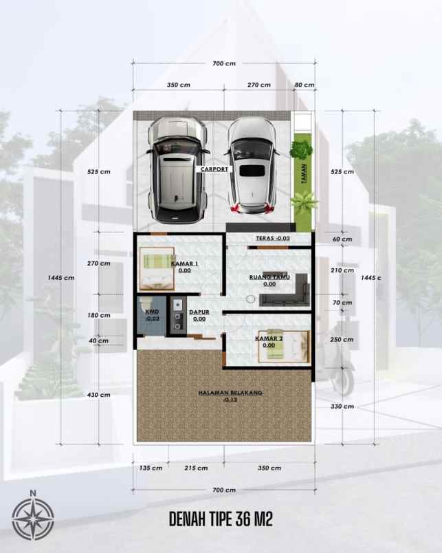 dijual rumah kebondalem kidul prambanan