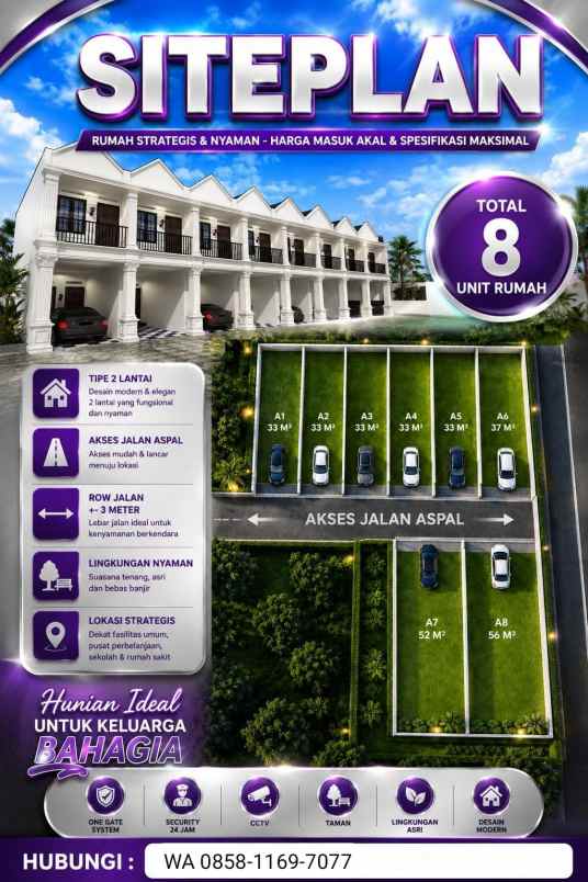 dijual rumah kramat jati