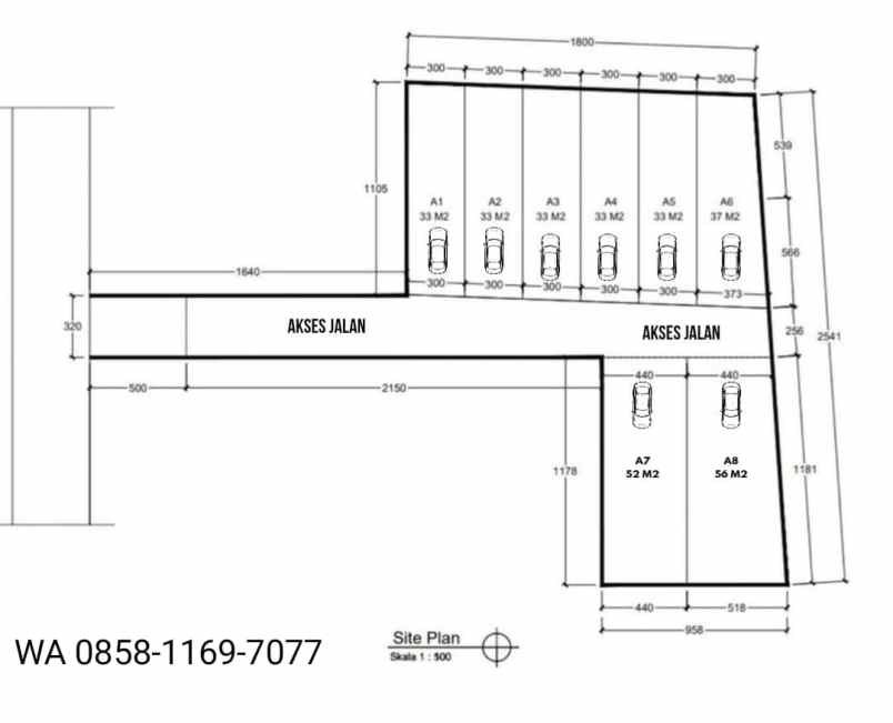 dijual rumah kramat jati