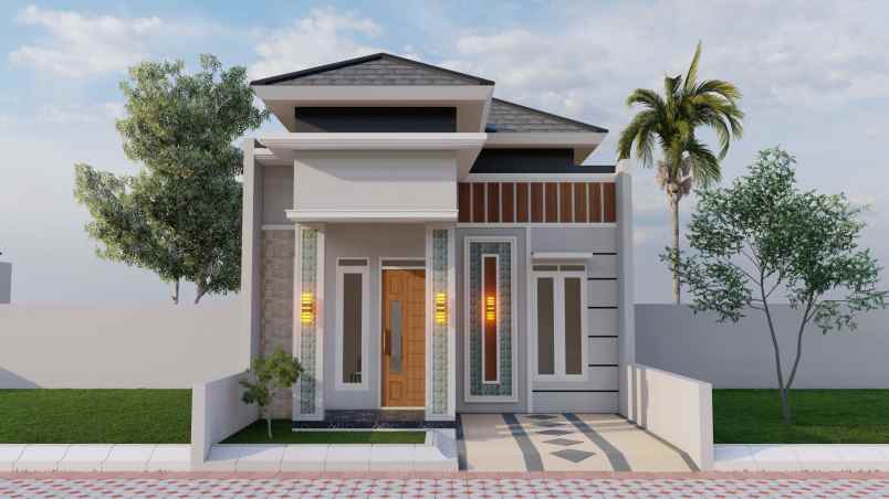 dijual rumah minimalis 200 jutaan diklaten tengah