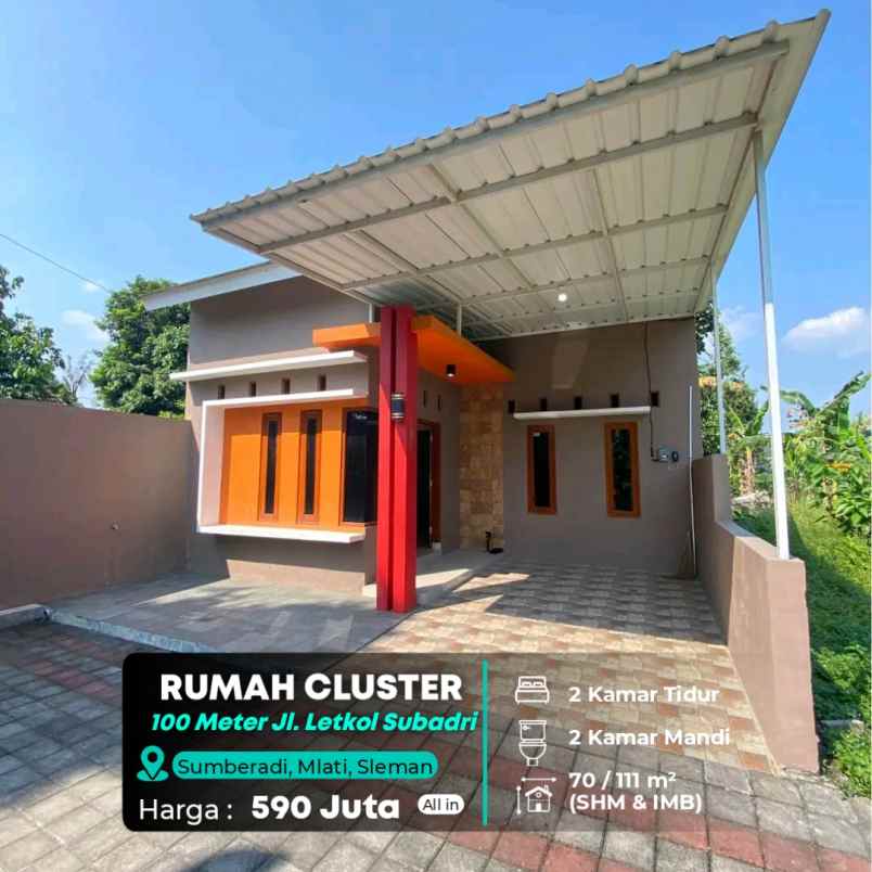 dijual rumah mlati