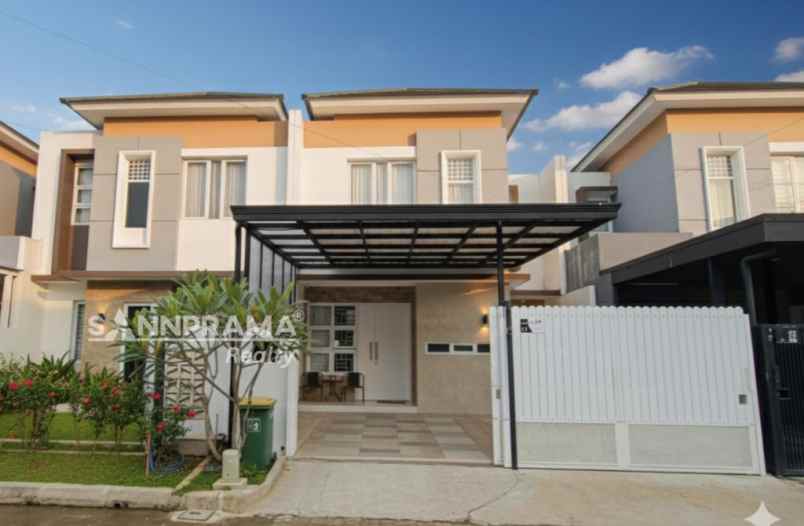 dijual rumah nempel tol limo di graha cinere depok