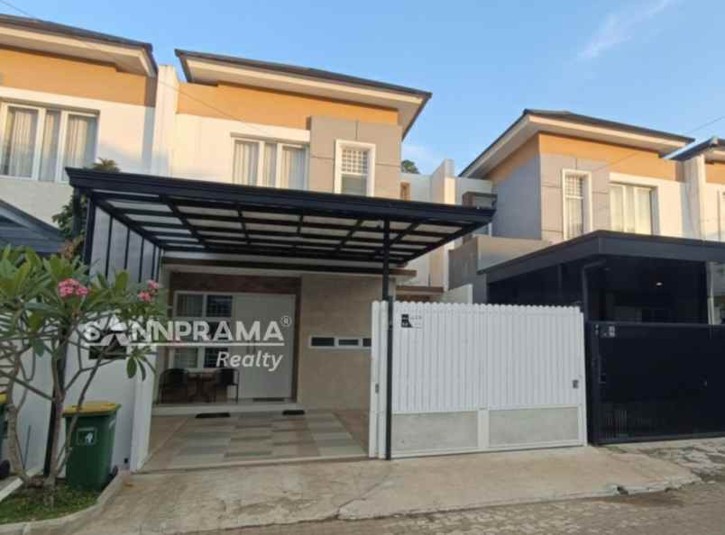 dijual rumah nempel tol limo di graha cinere depok