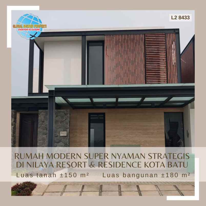dijual rumah nilaya resort residence
