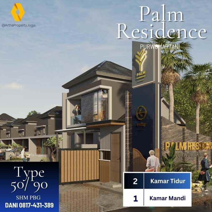 dijual rumah purwomartani