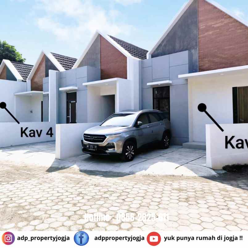 dijual rumah selatan pasar godean