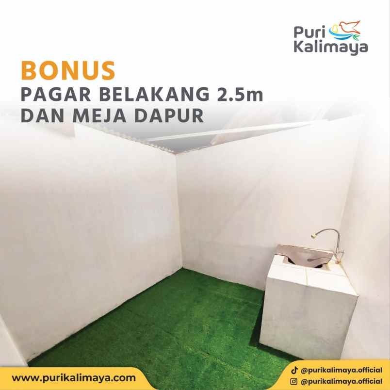 dijual rumah subsidi puri kalimaya