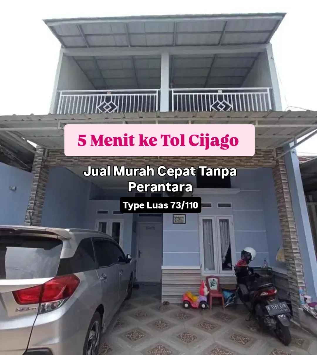 dijual rumah sukamaju baru depok