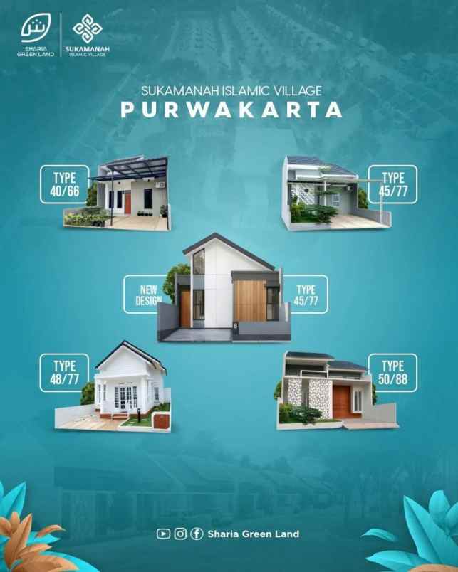 dijual rumah sukamanah islamic village