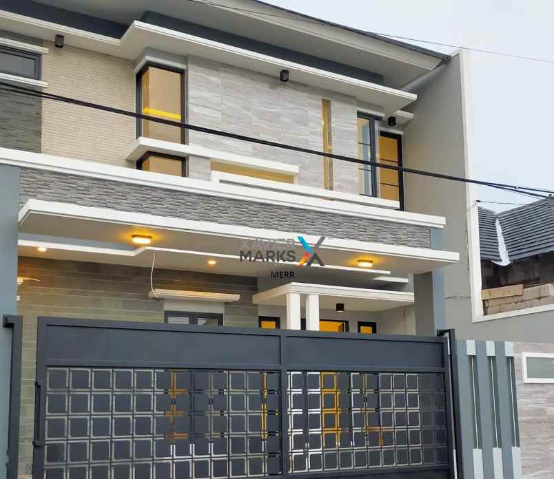 dijual rumah wisma permai barat