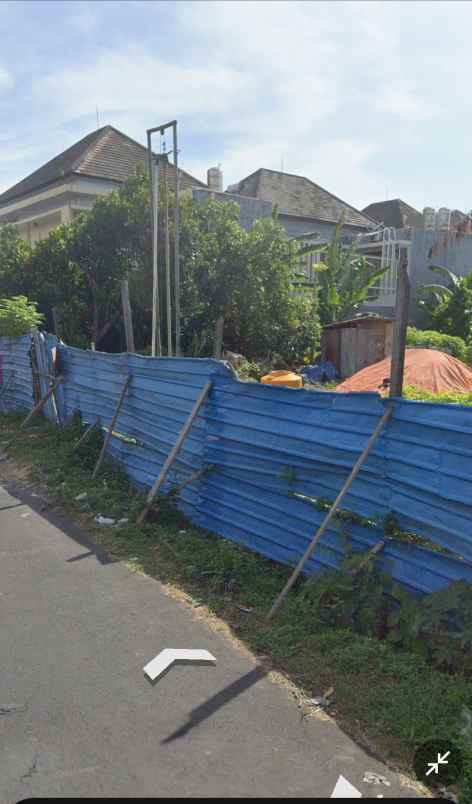 dijual tanah 687 m2 jl tukad badung renon bali