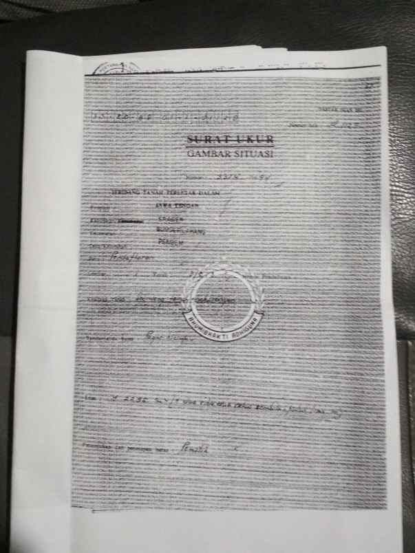 dijual tanah barong desa pendem