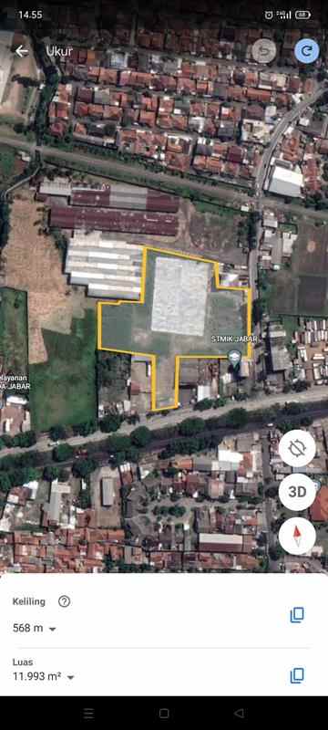 dijual tanah cisaranten kulon bandung