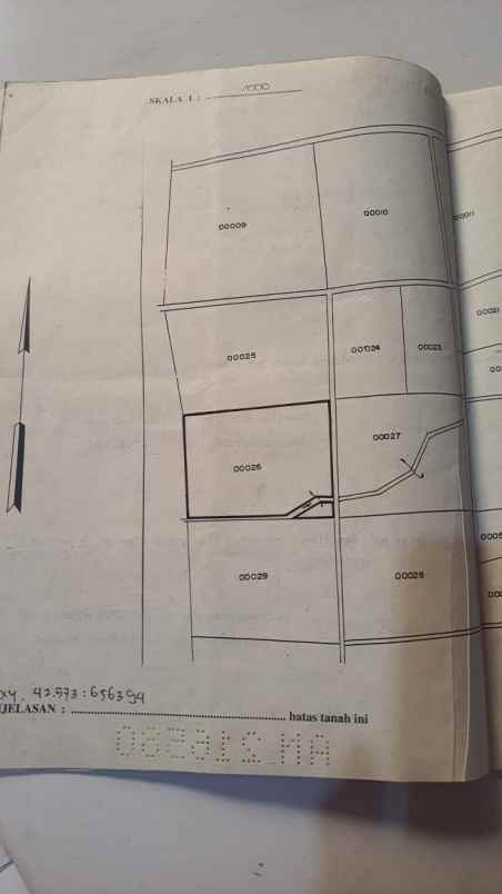 dijual tanah desa gerdu karangpandan
