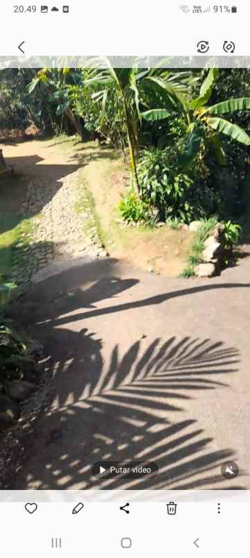 dijual tanah desa gerdu karangpandan
