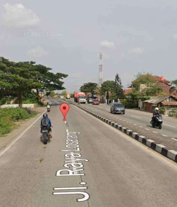 dijual tanah jalan pantura losarang