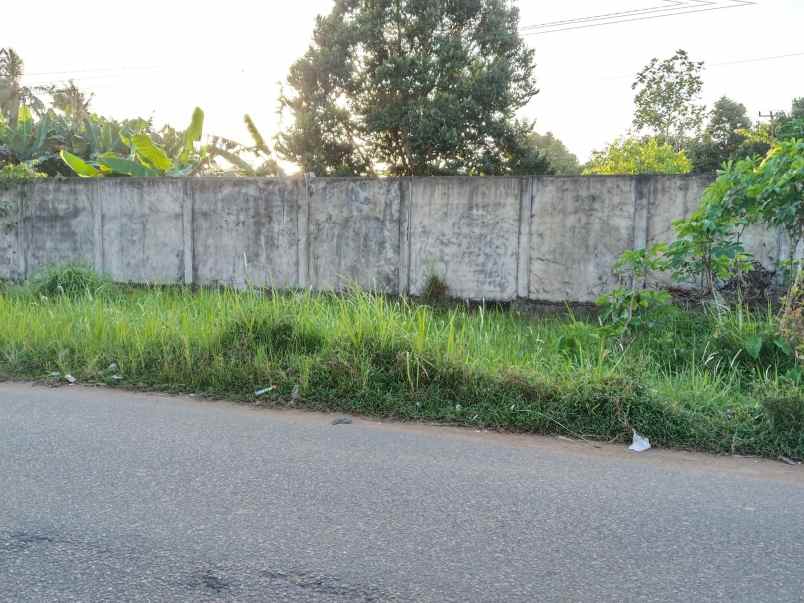 dijual tanah jalan perdamai kubu raya