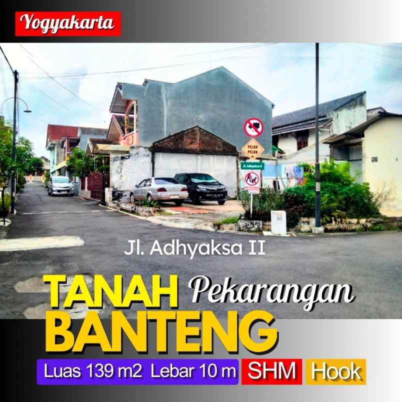 dijual tanah jl adhyaksa ii no 42