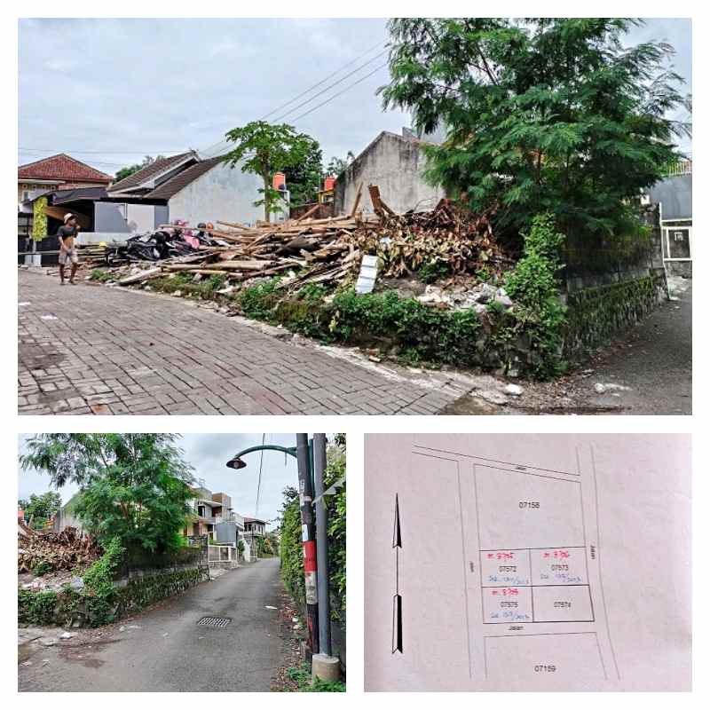 dijual tanah jl kaliurang pandanaran