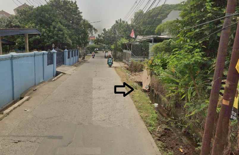 dijual tanah jl rawa mulya