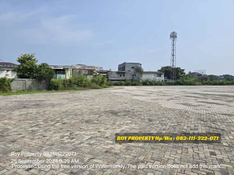 dijual tanah jl raya cilincing