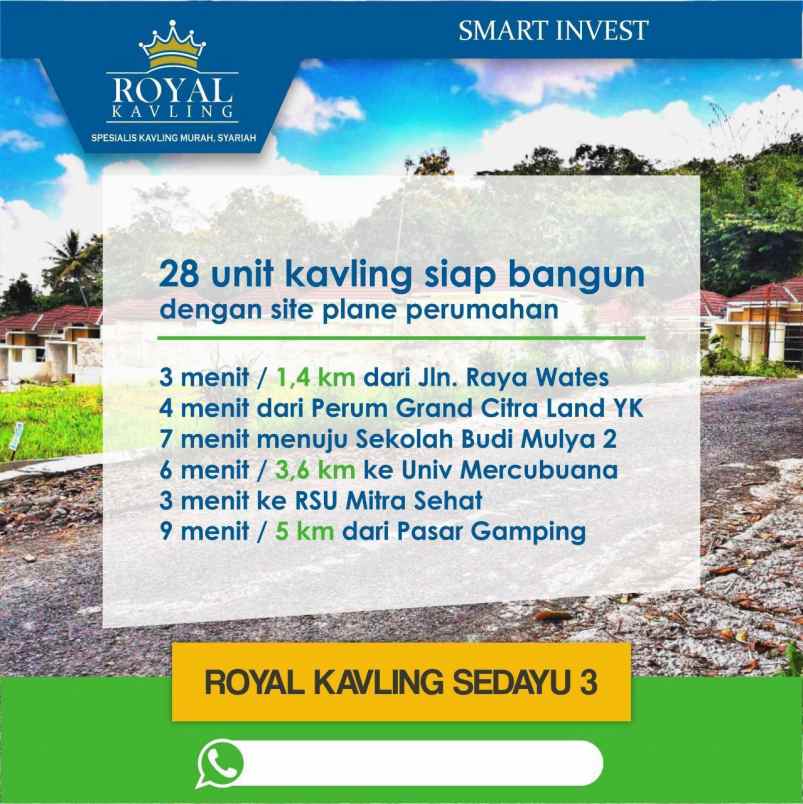 dijual tanah kaliberot sedayu bantul