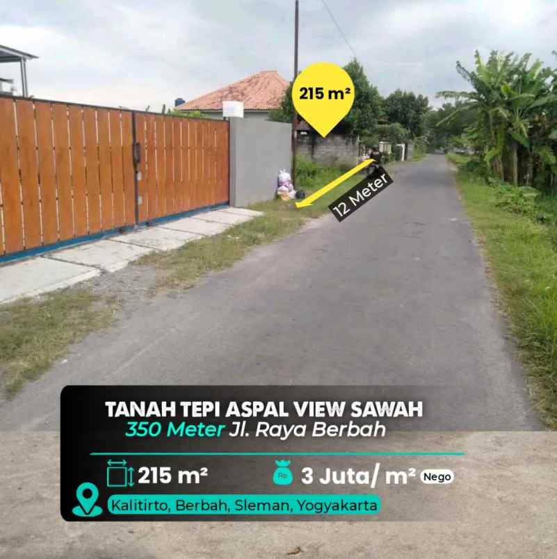 dijual tanah kalotirto