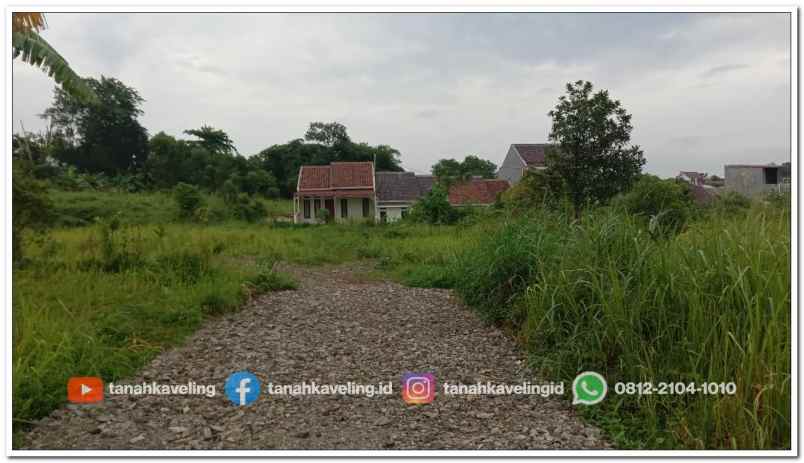 dijual tanah kavling depok shm 120m2 daerah sawangan