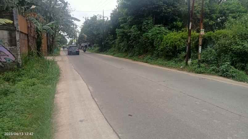 dijual tanah komersil setu bekasi