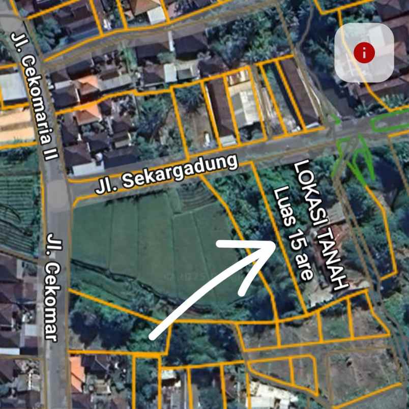 dijual tanah peguyangan kangin denpasar