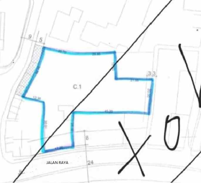 dijual tanah rawa barat