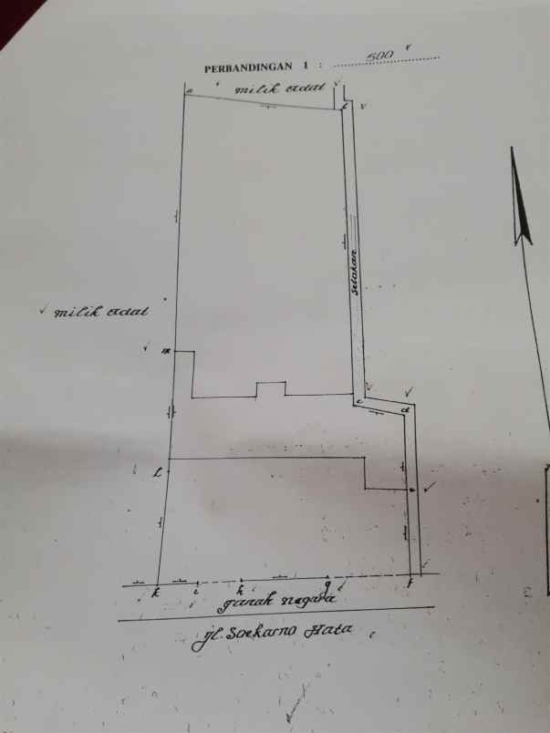 dijual tanah soekarno hatta kodya