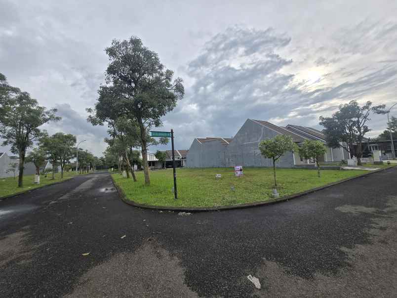 dijual tanah suvarna sutera cluster indira