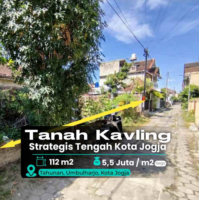 dijual tanah tahuann
