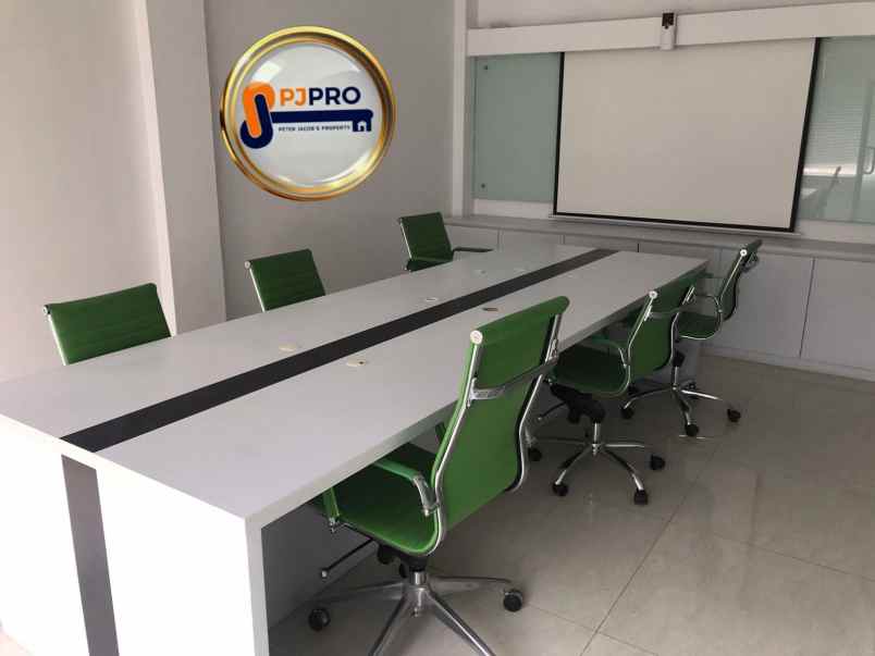 disewakan kantor dan gudang furnished di bsd tangerang